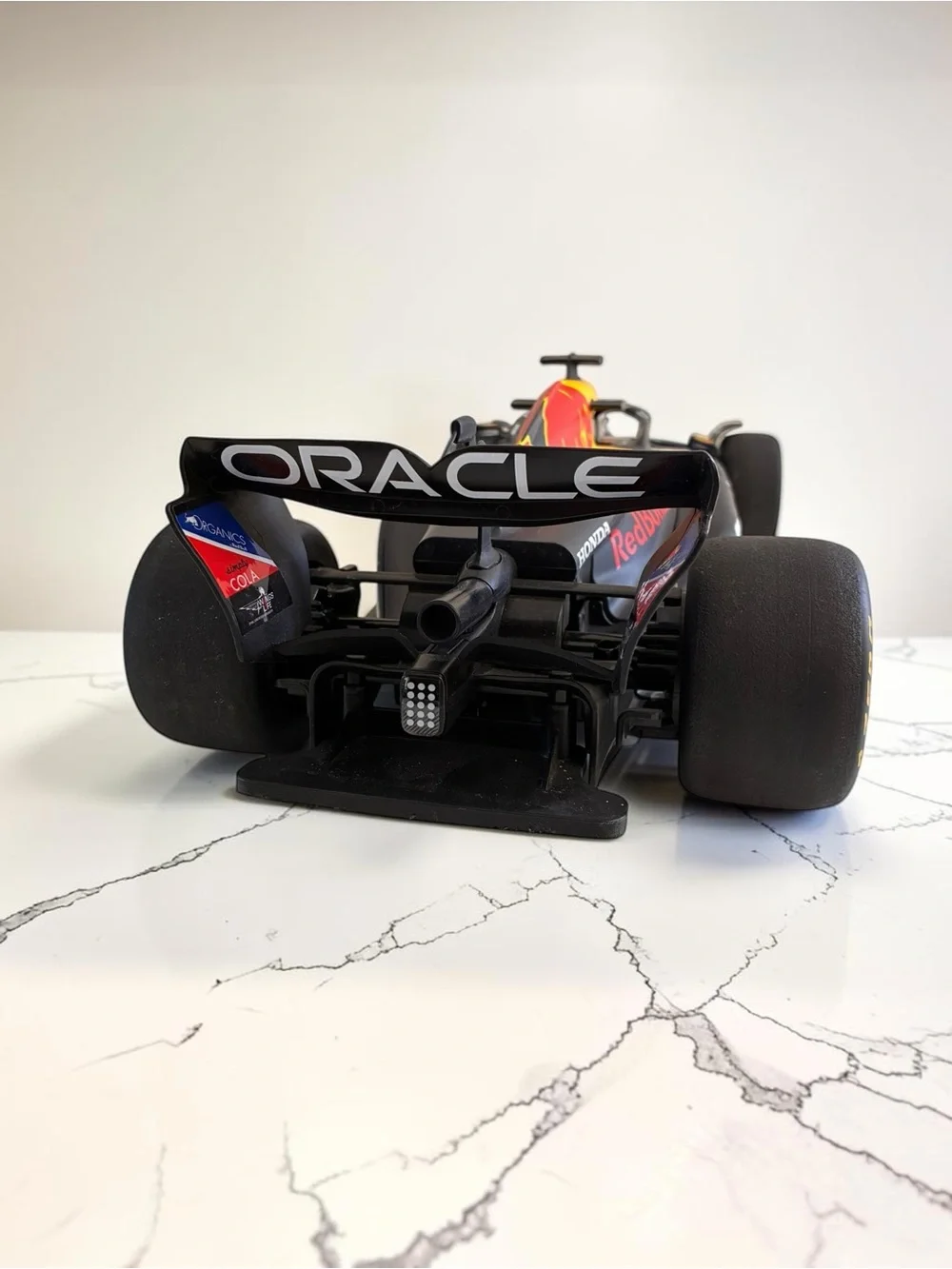 Red Bull Oracle Black & Red Formula Race Car Toy - Kids Cars & Vehicles